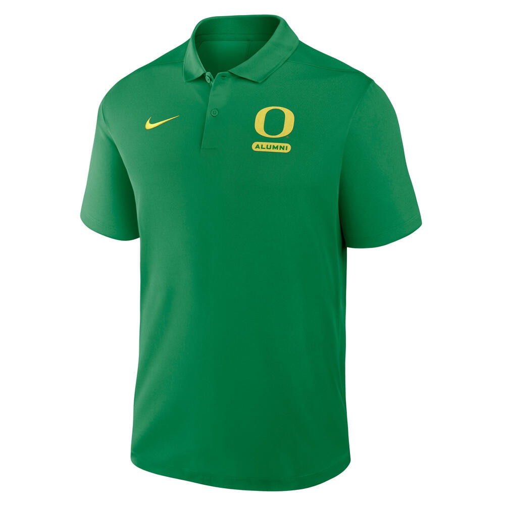 Classic Oregon O, Nike, Green, Polo, Performance/Dri-FIT, Men, Victory, Alumni, Shirt, 1011758